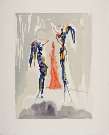 Lithographie Dali - Gloria Patri