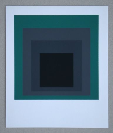 Sérigraphie Albers - Grisaille and Patina