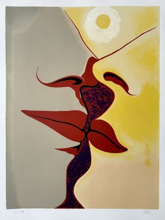 Lithographie Ray -  Image à deux faces