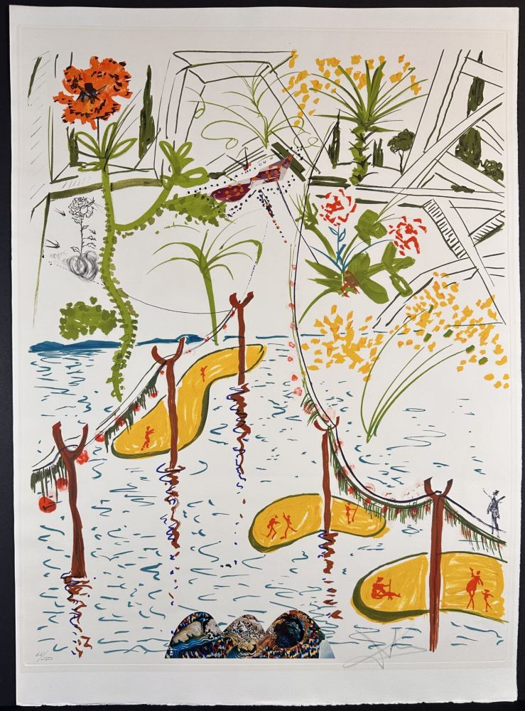 Gravure Dali - Imaginations & Objects of The Future Biological Garden