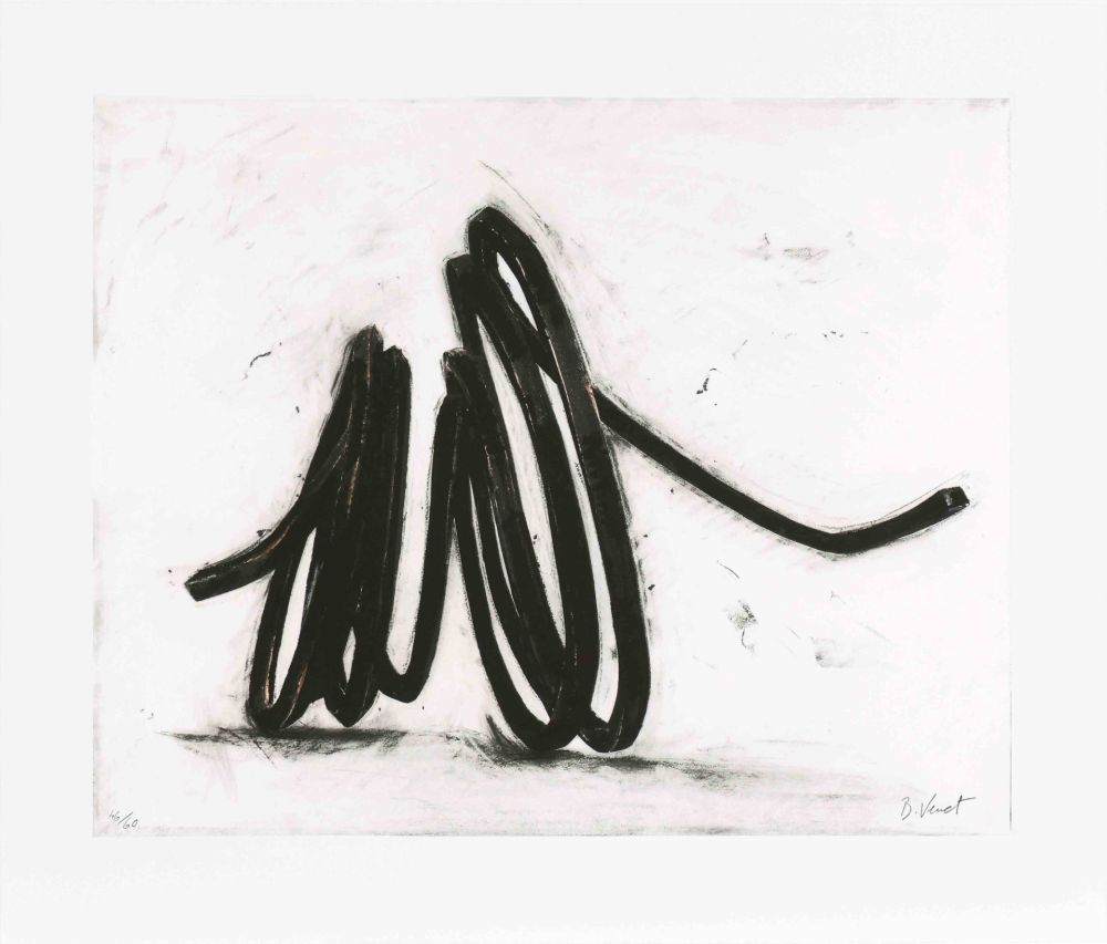 Eau-Forte Venet - Indeterminate Line I