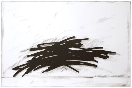 Sérigraphie Venet - Indeterminate Lines - Grib