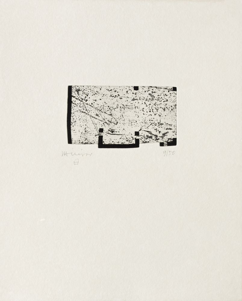 Gravure Chillida - Itsasoratu I