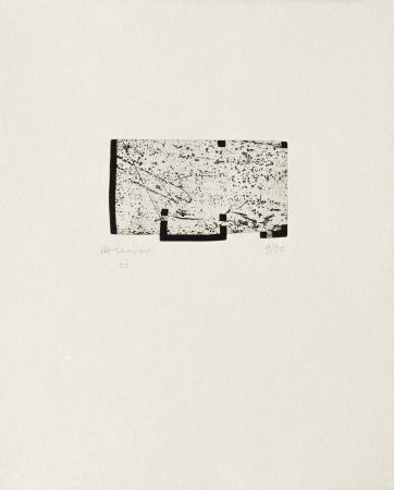 Gravure Chillida - Itsasoratu I