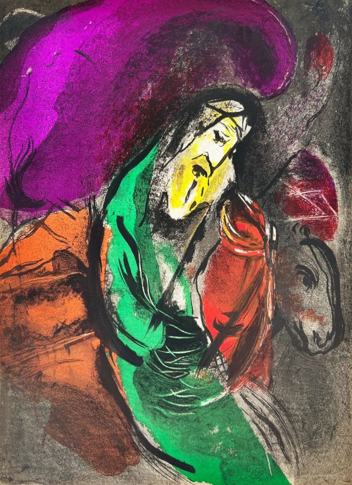 Lithographie Chagall - Jeremiah
