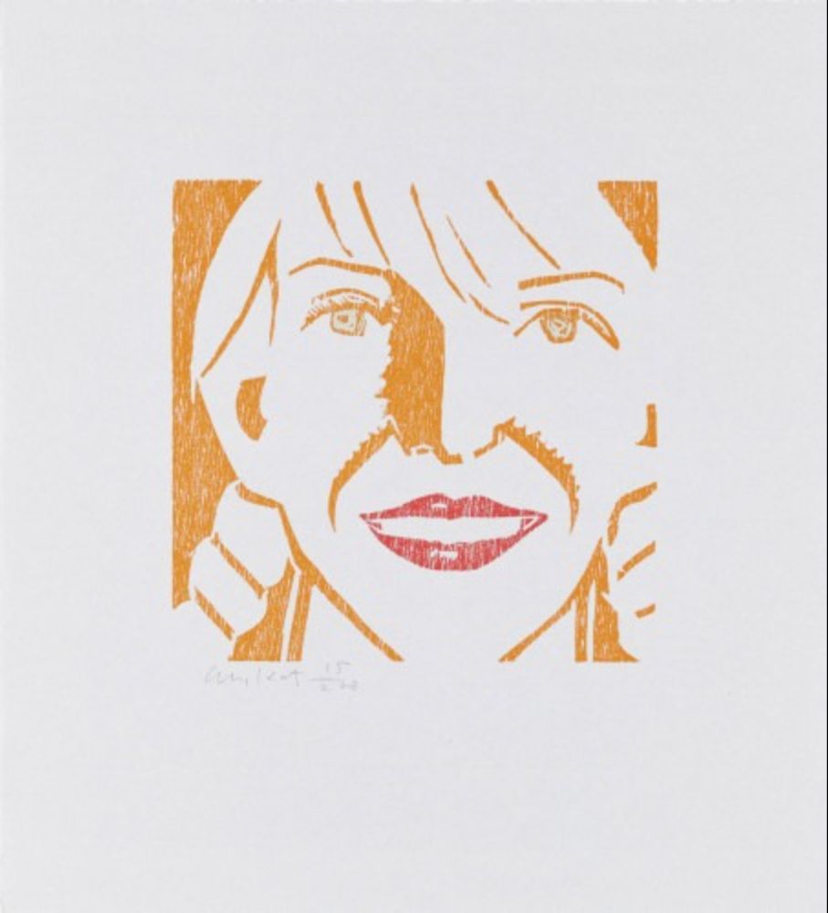 Gravure Sur Bois Katz - Jessica