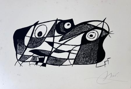 Lithographie Miró - Joan Miró. Fotoscop 