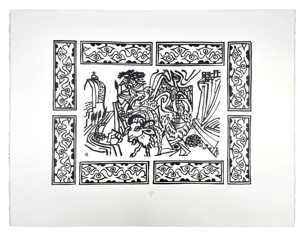 Gravure Sur Bois Müller - KATEIKA