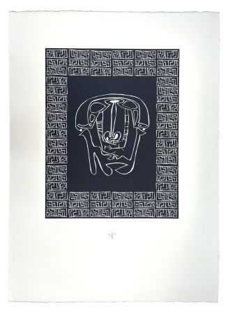 Gravure Sur Bois Müller - KEFALI (b)