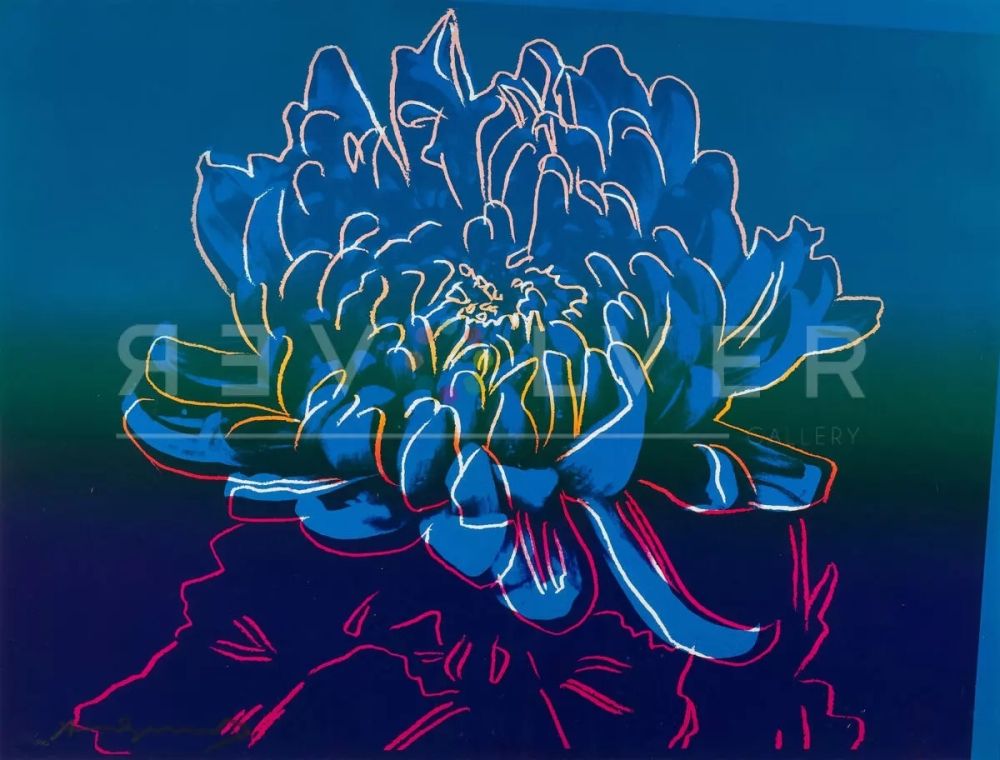 Sérigraphie Warhol - Kiku (FS II.307)