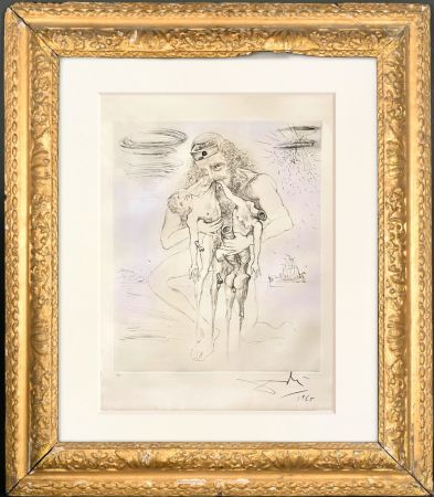 Héliogravure Dali - Kronos (Saturno)