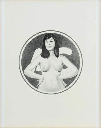 Lithographie Ramos - Kvinna