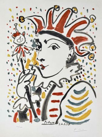 Lithographie Picasso - La Folie 