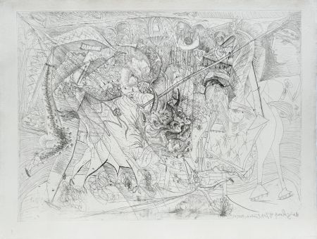 Eau-Forte Picasso - La Grande Corrida