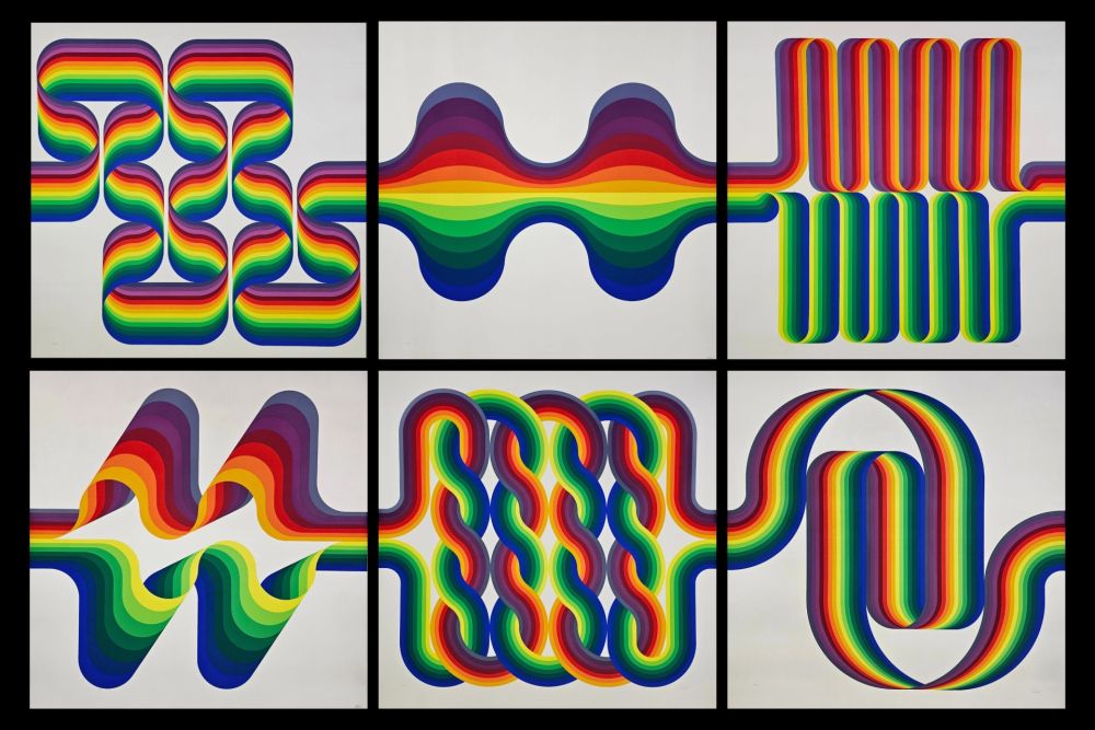 Lithographie Le Parc - La Longue Marche. The Complete Set, 1974