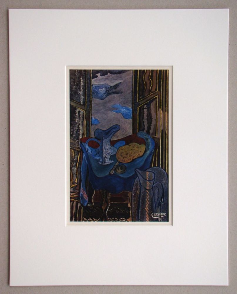 Héliogravure Braque (After) - La toilette devant la fenêtre, 1942