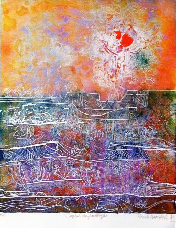 Gravure Hasegawa - L'Appel du printemps 