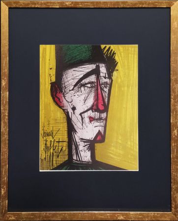 Lithographie Buffet - Le Clown Jojo