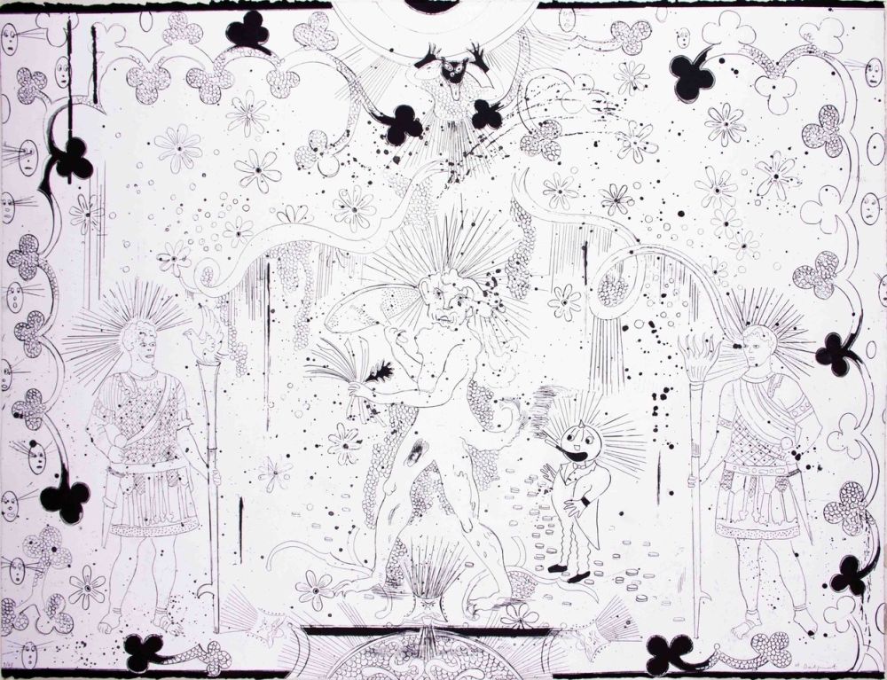 Eau-Forte Delprat - Le Collectionneur