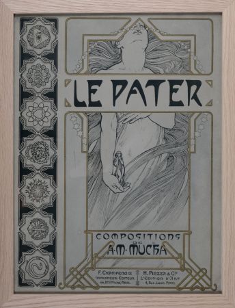 Lithographie Mucha - Le Pater, 1899