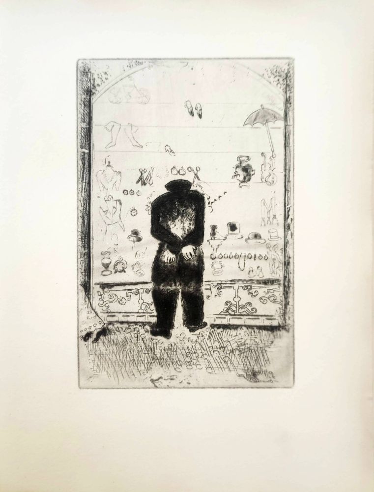 Eau-Forte Chagall - Le Sept Péchés Capitaux