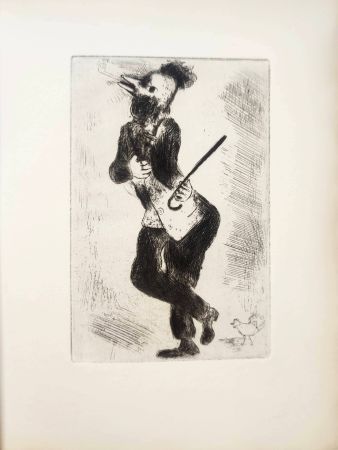 Eau-Forte Chagall - Le Sept Péchés Capitaux