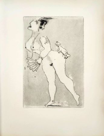 Eau-Forte Chagall - Le Sept Péchés Capitaux