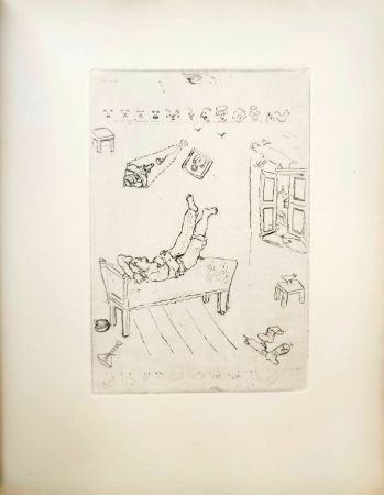 Eau-Forte Chagall - Le Sept Péchés Capitaux