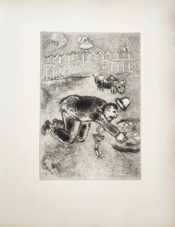 Eau-Forte Chagall - Le Sept Péchés Capitaux