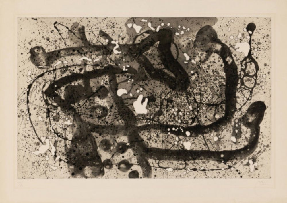 Aquatinte Miró - Les Geants III