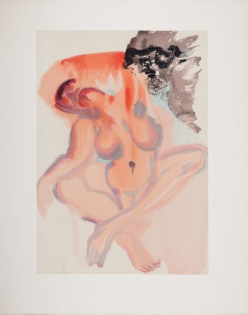 Lithographie Dali - Les Indolents