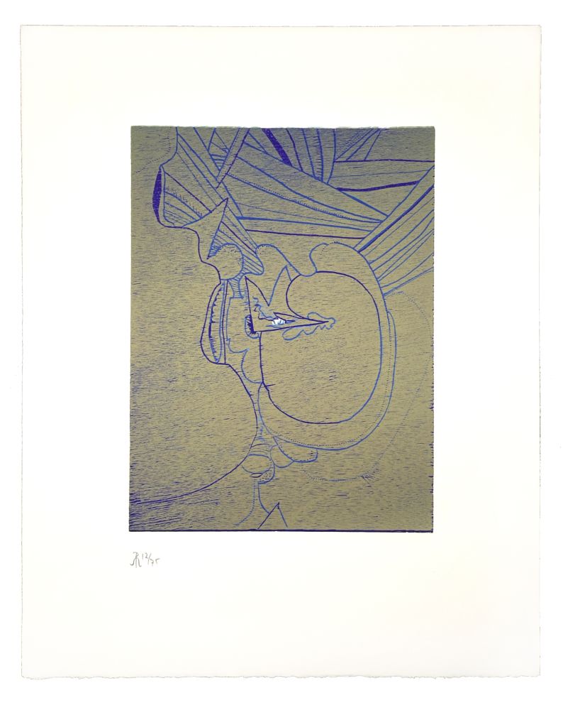 Gravure Sur Bois Müller - LIGNES MALIGNES - GERBE