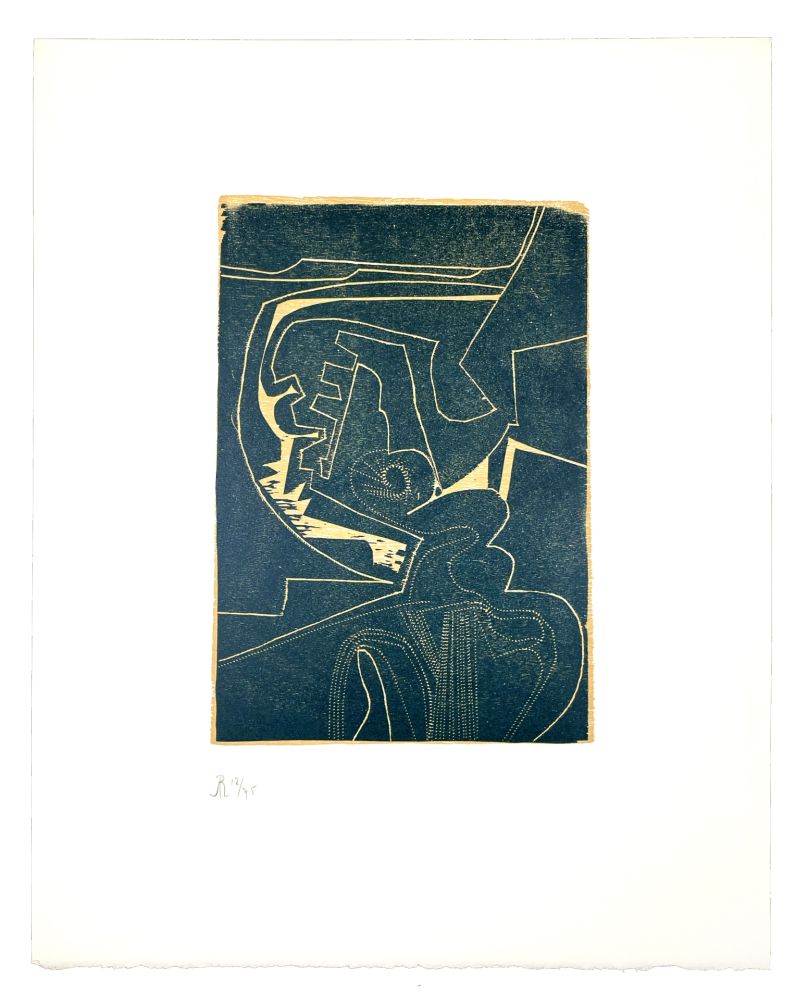 Gravure Sur Bois Müller - LIGNES MALIGNES - NOCTURNE 