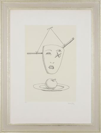 Lithographie Ray - Man Ray (1890–1976) - Maschere - Lithograph on paper