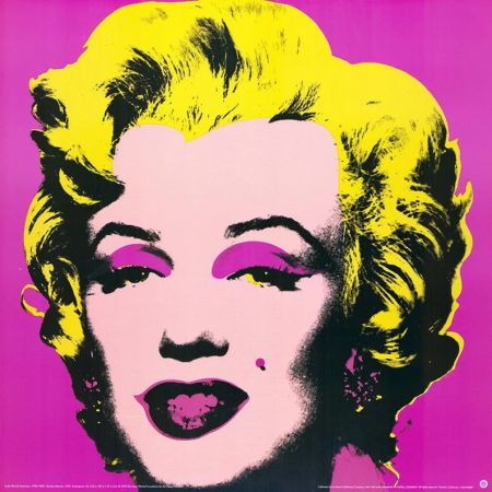 Sérigraphie Warhol - Marilyn Monroe poster