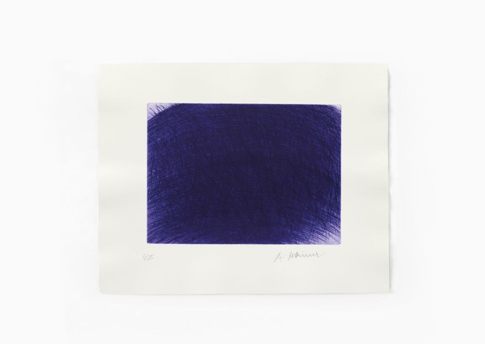Gravure Rainer - Mauveine
