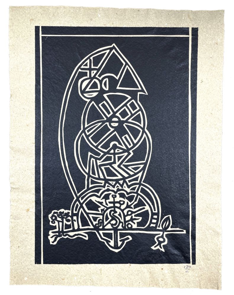 Gravure Sur Bois Müller - MILOS (a)