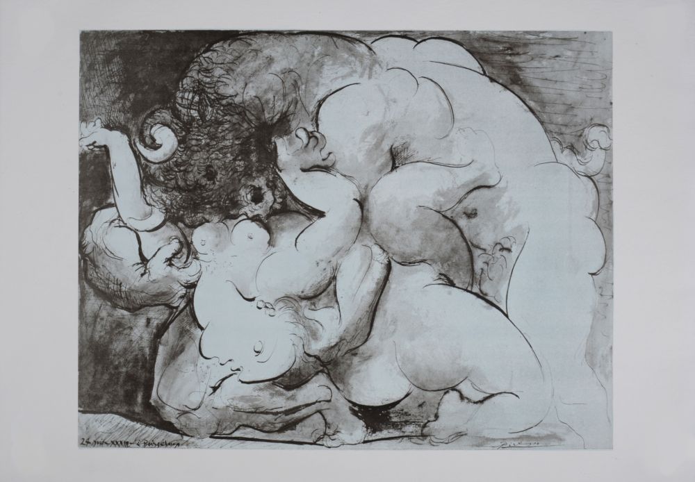 Lithographie Picasso (After) - Minautore, 1946