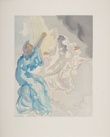 Gravure Sur Bois Dali - Nouvel aspect de Béatrice, 1963