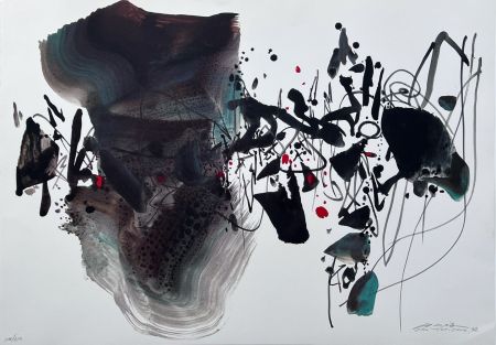 Lithographie Teh-Chun - Olympic suite - Centennial 