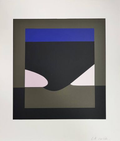 Sérigraphie Vasarely - Orom 