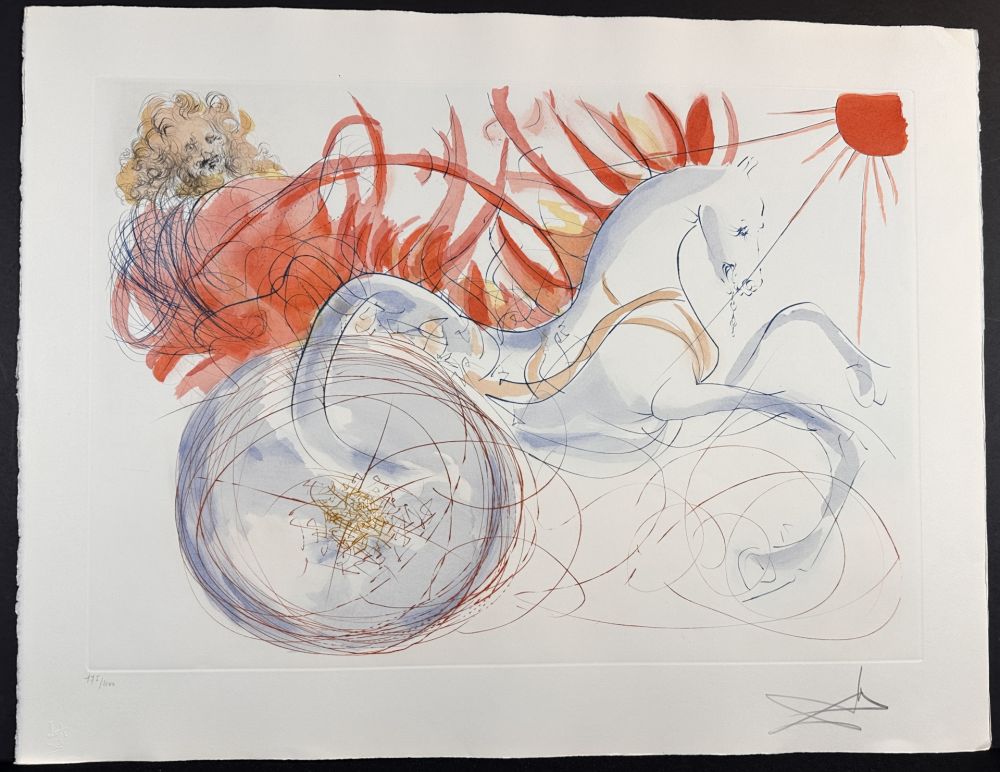 Gravure Dali - Our Historical Heritage Elijah