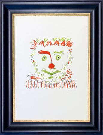 Lithographie Picasso - Pablo Picasso(1881–1973) – Clown – Color lithograph on Arches paper – 1968