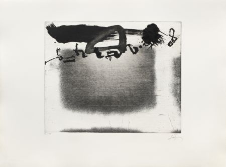 Gravure Tàpies - Panier