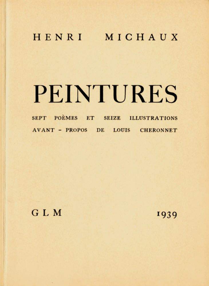 Livre Illustré Michaux - Peintures