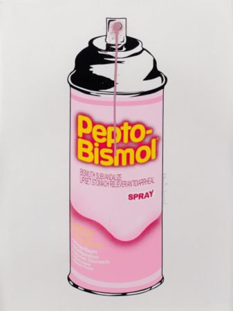 Multiple Mr Brainwash - Pepto-Bismol Spray