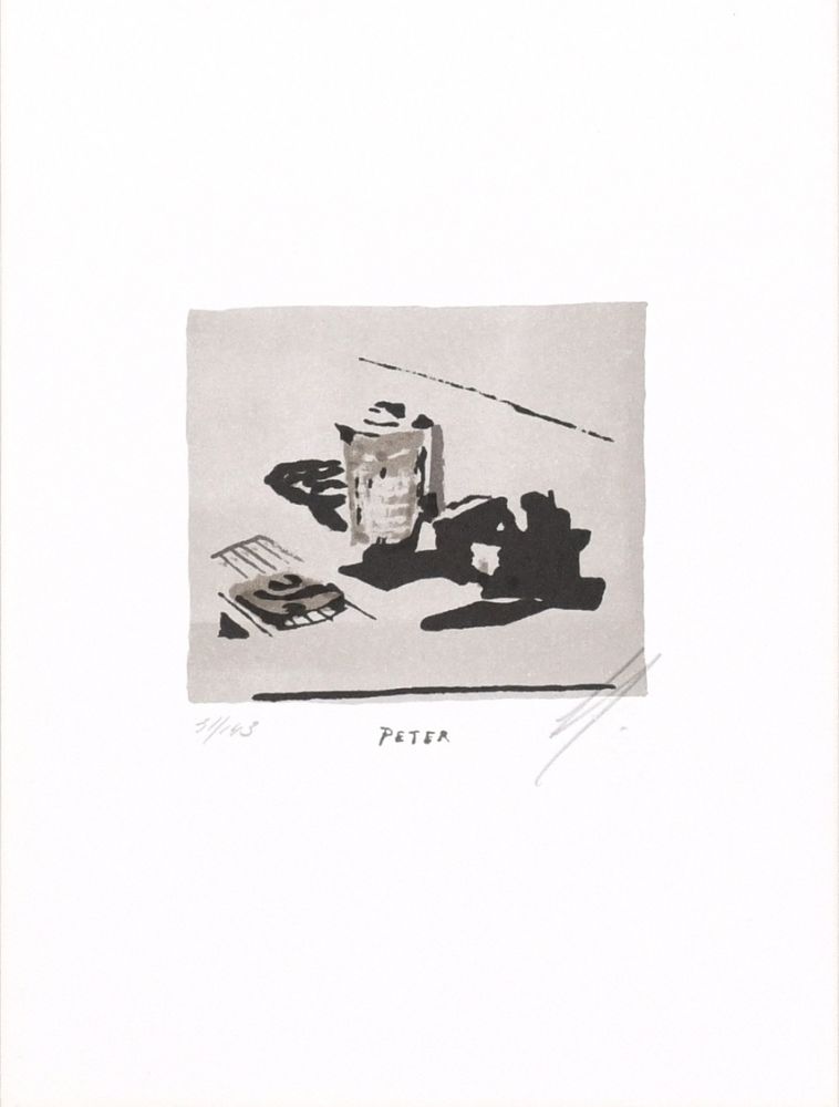 Lithographie Tuymans - Peter