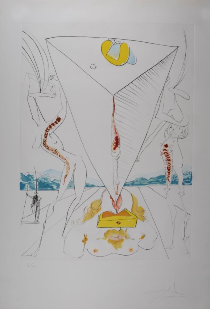 Pointe-Sèche Dali - Philosophe écrasé par le cosmos