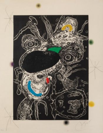 Eau-Forte Et Aquatinte Miró - Plate III from Espriu-Miró