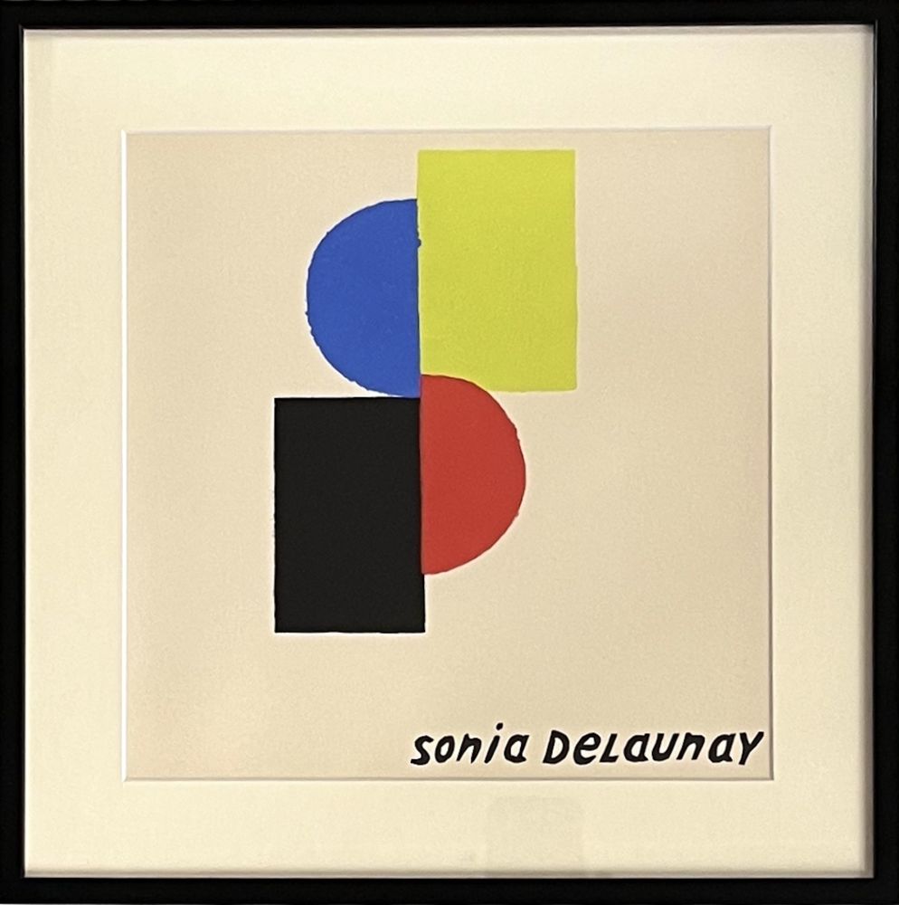 Pochoir Delaunay - Pochoir 4 couleurs